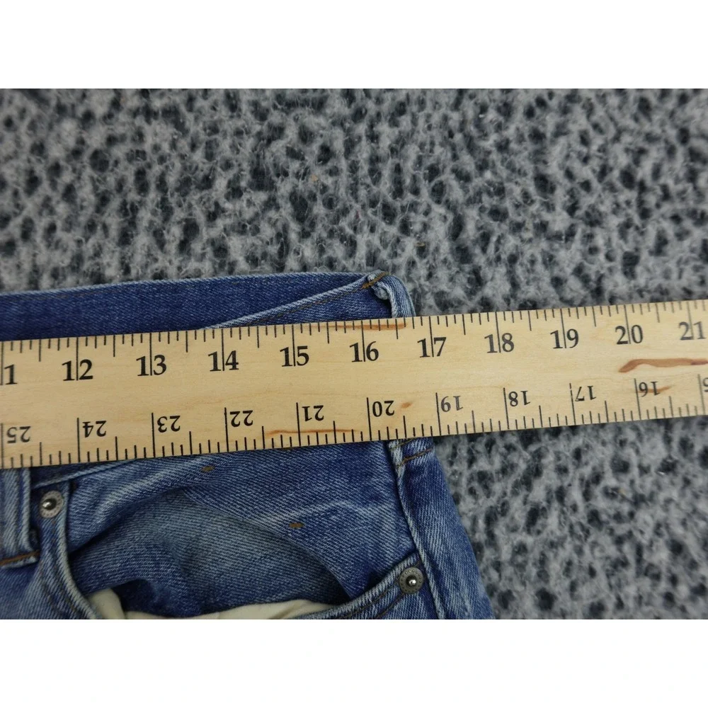 J.Crew 484 Slim Fit Jeans Mens 32x30 Blue Denim Medium Wash Distressed‎ 5-Pocket